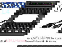 Xtar L4 - Ładowarka do akumulatorów R03 / AAA oraz R6 / AA 1,5V i 1,2V